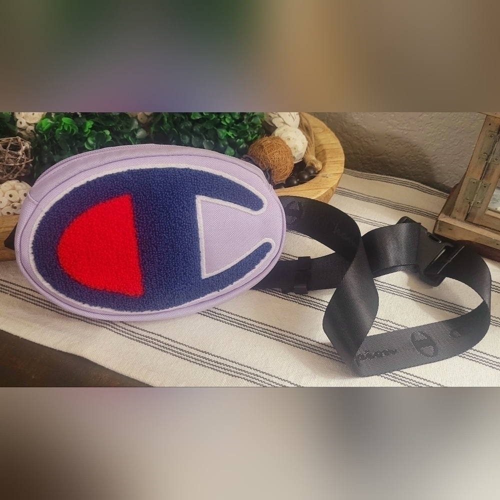 Champion Prime Waist Pack Belt Bag Light Pastel Purple Multi-Color - Picture 3 of 7